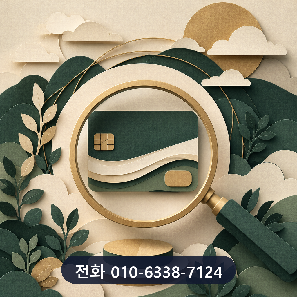 24시 카드깡 한도 확인 이미지